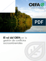 El Rol de OEFA en la gestión de conflictos socioambientales