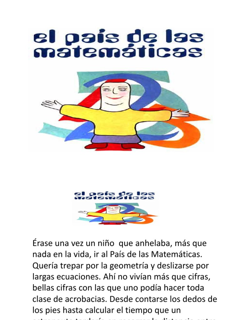Cuento Del Pais de Las Matematicas | PDF | Oveja | Mapa