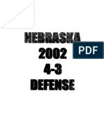 2002 Nebraska Cornhuskers 43 Defense