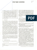 Self-Organising Fuzzy Logic Controller