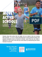 Let's Move Active Schools Flyer