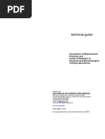 As-TG5 - Uncertainty of Measurement in Chemical and Microbiological Testing