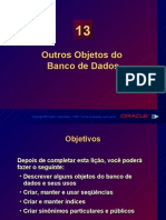 Outros Objetos Do Banco de Dados