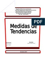 Medidas de Tendencias