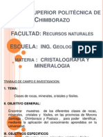 Exposición de Cristales, Minerales y Fosiles