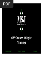 Alabama Football Workout | Pound (Mass)