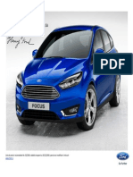 Lista de Preturi Noul Ford Focus