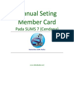 Manual Seting Membercard Pada SLiMS 7