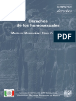 Derechos de Los Homosexuales - María de Monserrat Prez Contreras