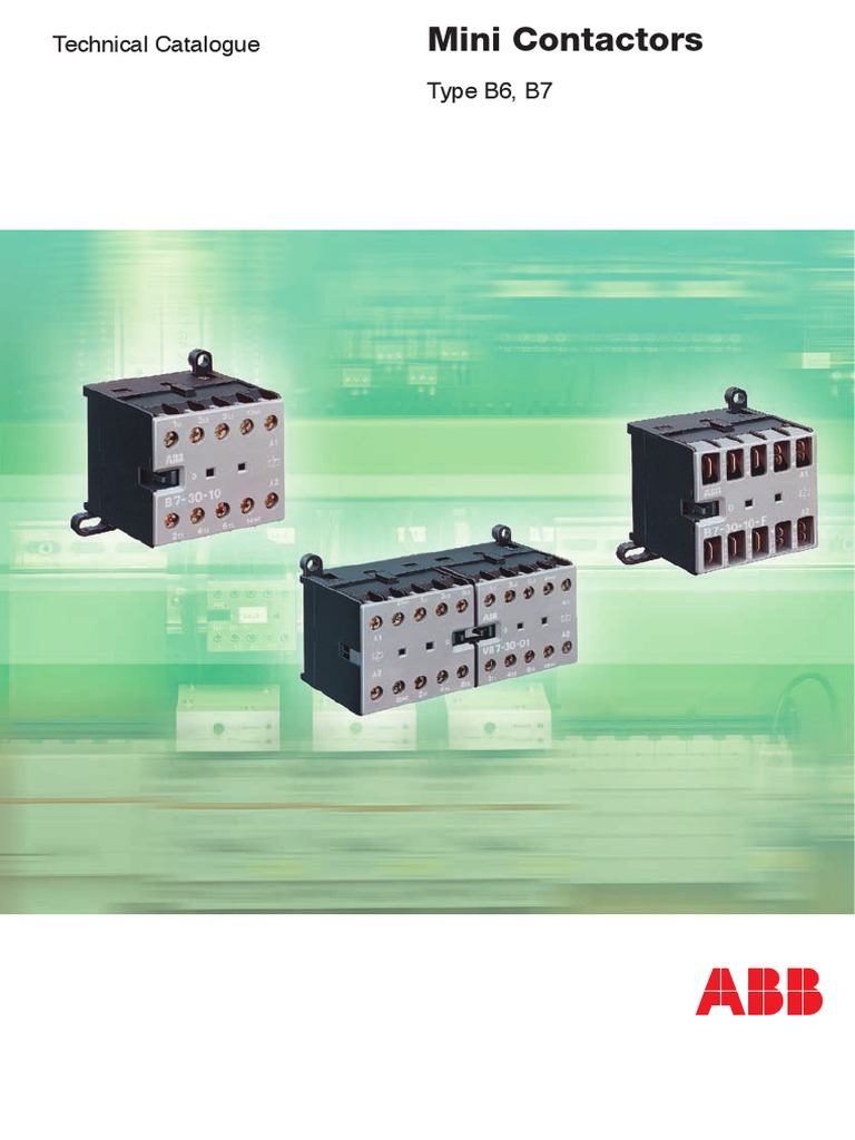 Mini Contactores ABB | PDF