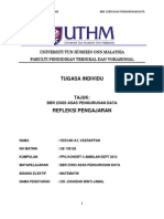 Refleksi Pengajaran Bidang Statistik