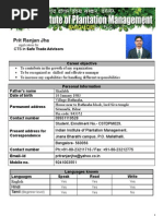 Prit Safe TradeResume