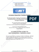 An Employers Guide To NDT Personnel EN4179