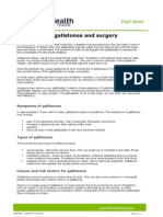 Gallbladder - Gallstones and Surgery