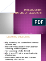 1 Leadership The Nature