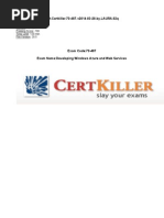 Download September 2014 Exam 20487 Azure by Satish R Chilkury SN251791406 doc pdf