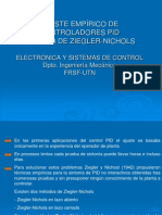 Ajuste Empírico de Controladores Pidzz