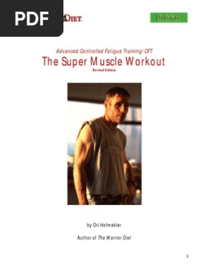 The Super Muscle Workout Pdf Physical Exercise Muscle