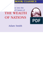 An Inquiry into the Nature and Causes of THE WEALTH OF NATIONS