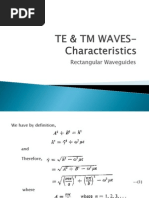 TE, TM, and TEM Modes in Waveguides | PDF | Waveguide | Radiation