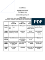 FDP Schedule 2014