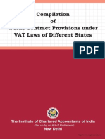 Compilation of Works Contract Provisions Under VAT Laws o