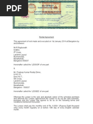 Rental Agreement