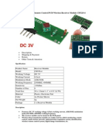 Wireless Remote DC3V 250 PDF