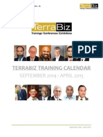 Training Calendar 2014 -