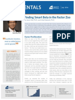 Finding Smart Beta in the Factor Zoo RAFI July2014