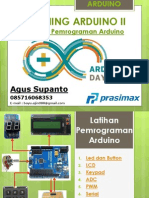 Latihan Pemrograman Arduino