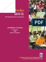 Academic Prospectus - 2014-15 (Final) - 25-06-2014