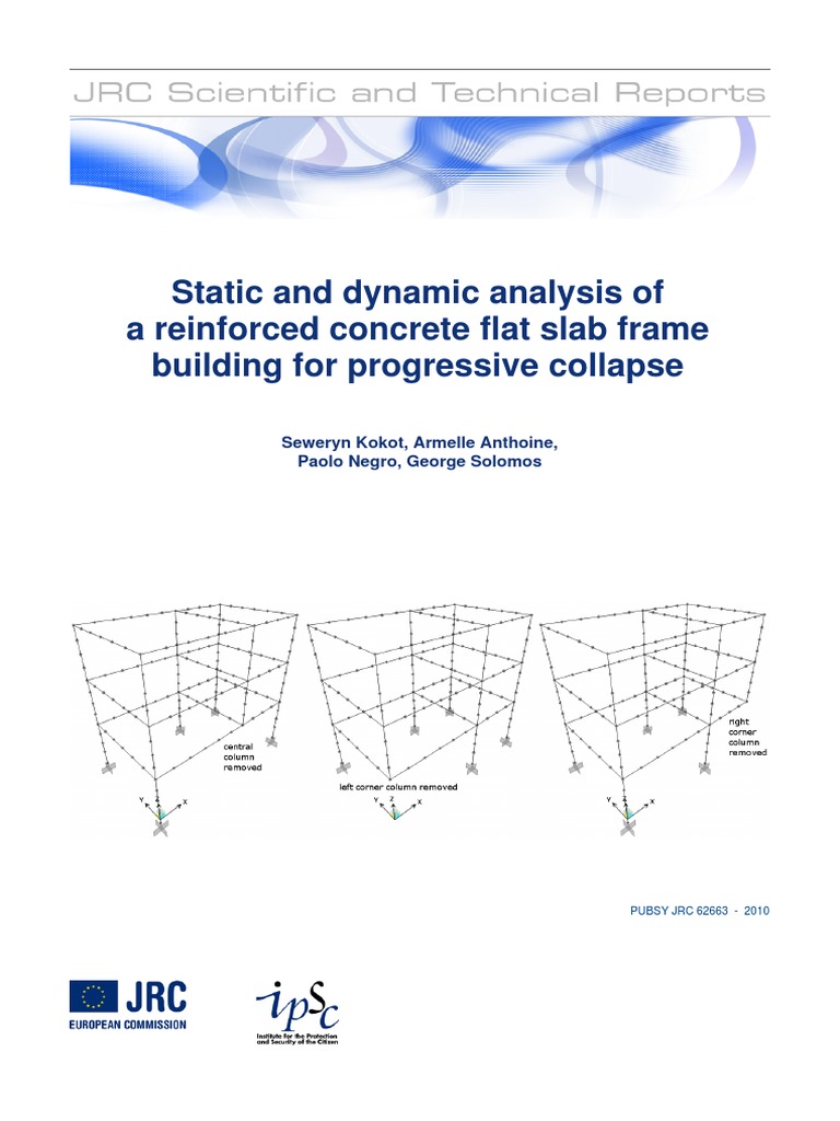 Static and Dynamic Analysis of A Reinforced Concrete Flat Slab Frame ...