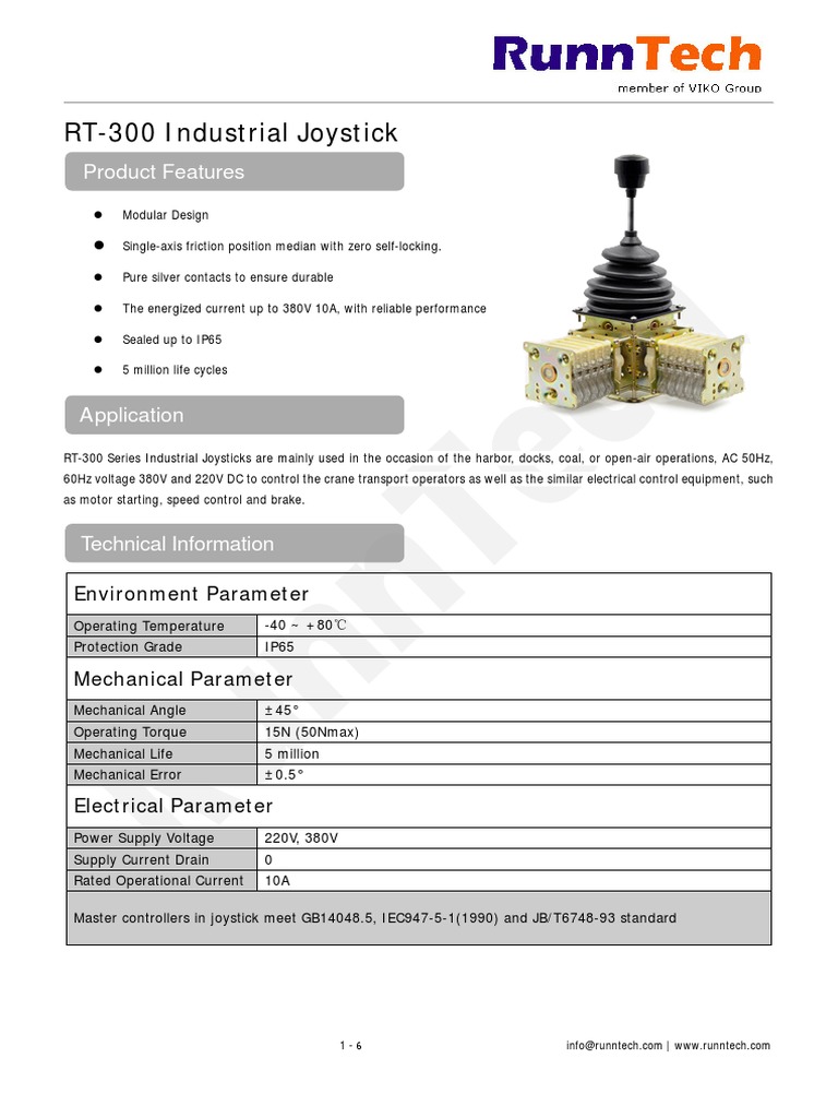 Tower Crane Joystick | PDF | Mains Electricity | Electrical Engineering