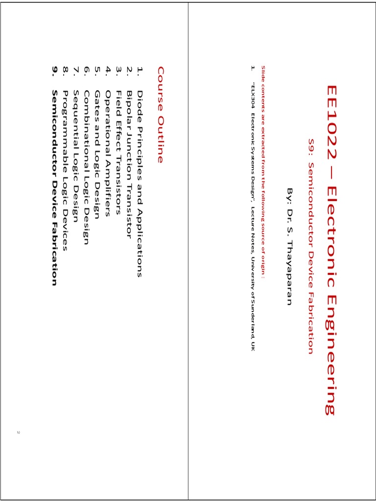 Semiconductor Fabrication Guide | PDF | Wafer (Electronics ...