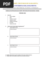 Download Form Calon Pengurus Protokoler 2015 by KPM UNISBA SN251822902 doc pdf