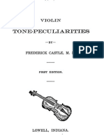 Castle Violin Tone Peculiarity