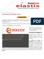 Instalacion de Elastix 2.3