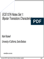 Ece137a Notes Set 1