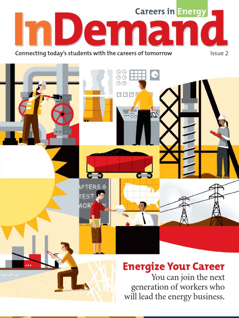 In-Demand Magazine Energy Careers | PDF | Wind Power | Natural Gas