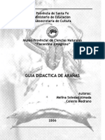 Almada, Melina S., Medrano, Celeste 2006, Guía Didáctica de Arañas