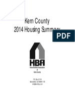 Kern County Residential Permit Summary 2014