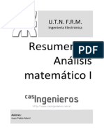 Resumen Análisis Matemático I