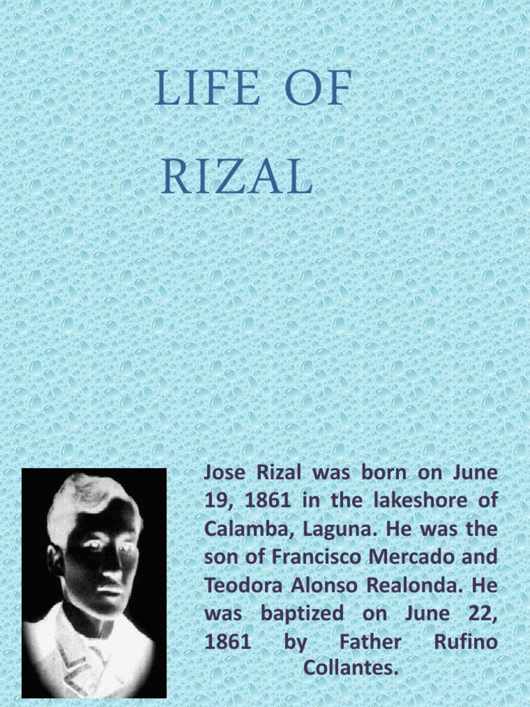Life of Rizal Philippines
