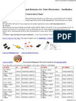 Capacitor UF - NF - PF Conversion Chart