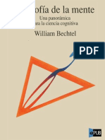 Bechtel, William - Filosofia de La Mente