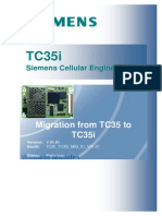 Migration From TC35 To TC35i: Siemens Cellular Engine