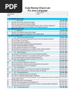 Java CheckList