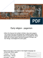 Anglo-Saxon Religion: From Paganism To Christianity