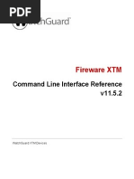 Watchguard v11.5.2 CLI Reference